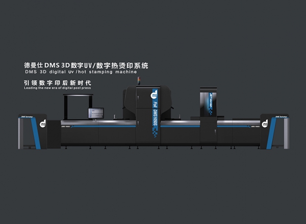 DMS 3D digital Uv /hot stamping machine